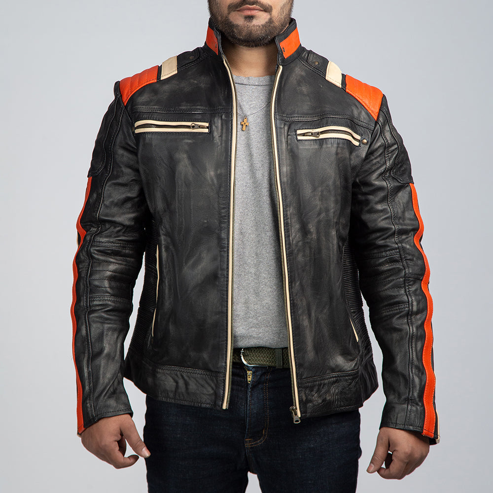 Biker Jacket Front Open