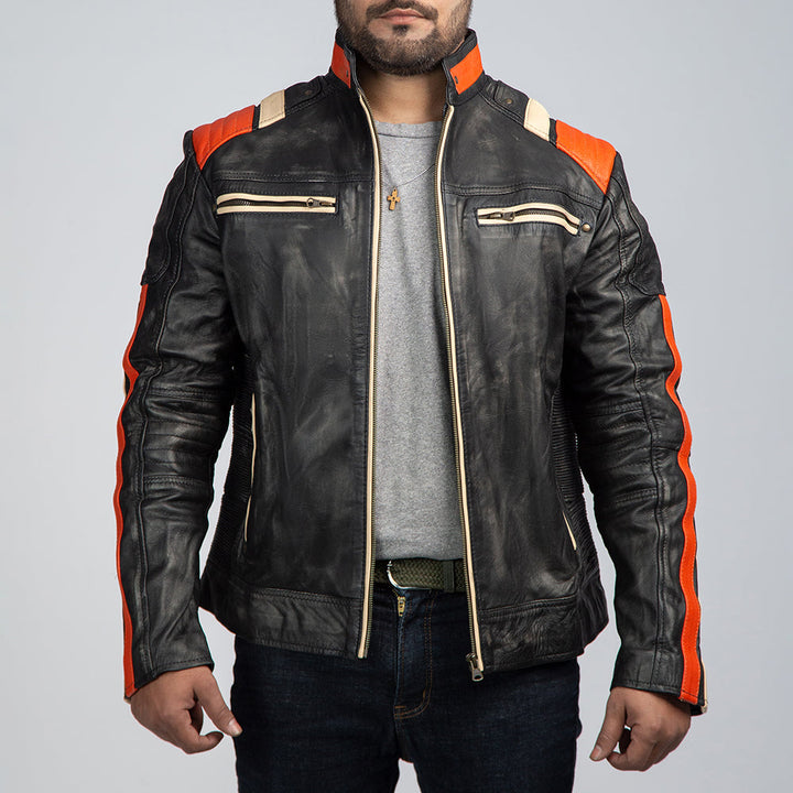 Biker Jacket Front Open